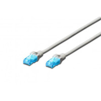 Патч-корд 2E CAT 5e, UTP, 10м, 26AWG, RJ45, 7/0.16, Cu, LSZH, сірий