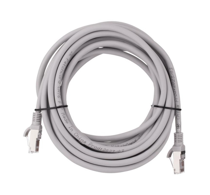 2E Network SCS Патч-корд 2E САТ 6, FTP, 5м, 26AWG, RJ45, 7/0.16, Cu, LSZH, сірий