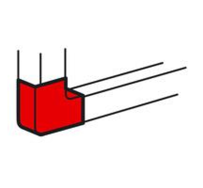 Legrand SCS Плоский кут Legrand DLP-S, 100x50мм