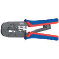 Milwaukee Обжимний інструмент KNIPEX, багатофункціональний, RJ 11/12, RJ 45, 190мм, 0.340кг