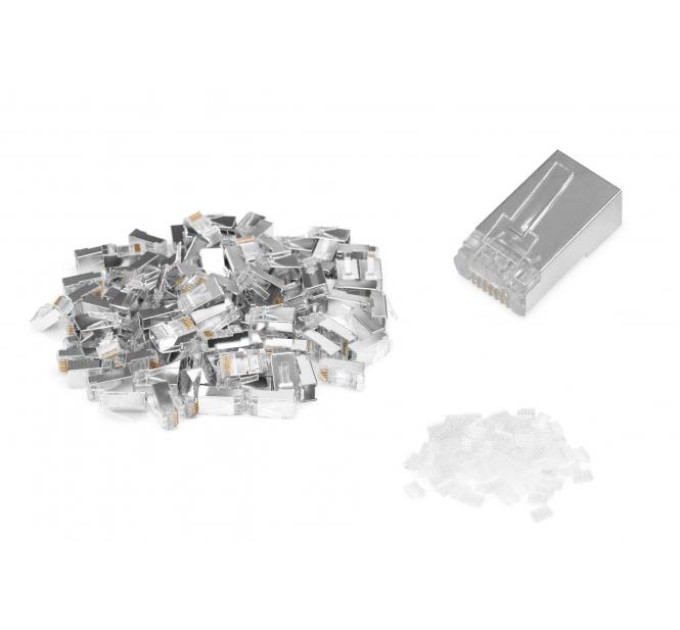 DIGITUS SCS Конектор DIGITUS CАТ 6 RJ45, STP, 100шт.