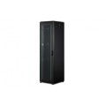 DIGITUS SCS Шафа DIGITUS 19", 42U, Network Unique, перфоровані двері, 600x600 мм, 1200кг максимально, чорна