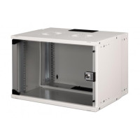 Шафа DIGITUS 19", 7U, SOHO PRO, скляні двері, 540x400 мм, 60кг максимально, сіра