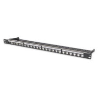 Рама DIGITUS 19", 0.5U, для складальної патч-панелі 24 порта, чорна