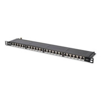 Патч-панель DIGITUS CAT 6 STP, 19", 0.5U, 24xRJ45, зібрана