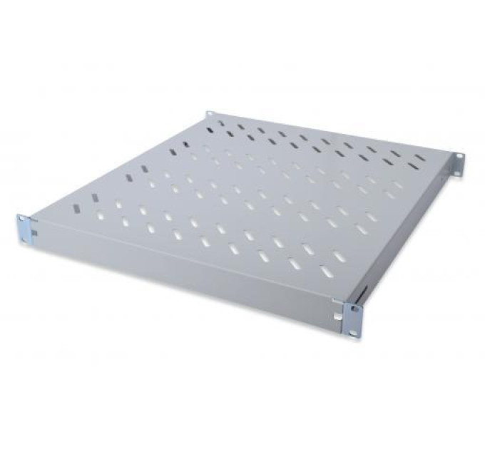 DIGITUS SCS Полиця DIGITUS 19", 1U, регульована, 500мм, сіра