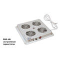 Zpas Блок вентиляторів покрівлі ZPAS PWD-4W, DP200A, з терморегулятором, 230В, сірий