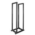 Zpas Стійка ZPAS 19", 36U, SRX, підлогова дворамна, глибина 800 мм, максимально 250кг, чорна