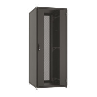 Шафа ZPAS 19", 42U, SZB IT, одностулкові передні та задні перфоровані двері, 800x1000 мм, максимально 1500кг, чорна