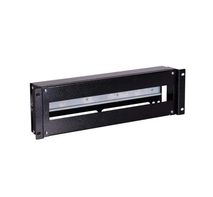Zpas Панель ZPAS 19", модульна, з DIN-рейкою, чорна