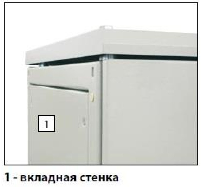 Zpas Бічні стінки ZPAS SZE2 2000x400 вкладні, 2 шт.
