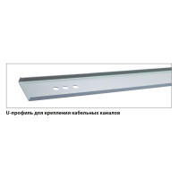 Швелер ZPAS 19", 24U, до шафи SJB, ПВХ, 60мм