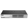 DLINK Комутатор D-Link DES-1016D 16xFE, Некерований