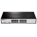 DLINK Комутатор D-Link DGS-1016D 16xGE, Некерований