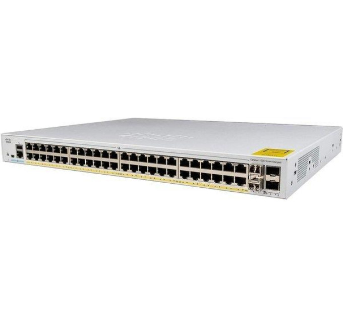 CISCO Switching Комутатор Cisco Catalyst 1000 48port GE, Full POE, 4x10G SFP