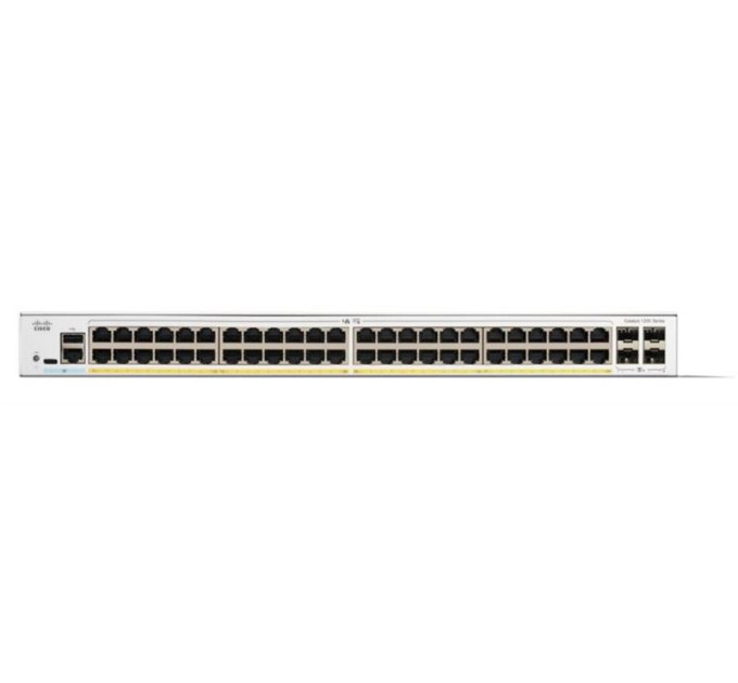 CISCO SB Комутатор Cisco Catalyst 1200 48хGE, PoE, 4x10G SFP+