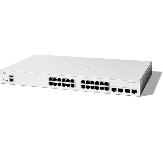 CISCO SB Комутатор Cisco Catalyst 1300 24xGE, PoE, 4x10G SFP+