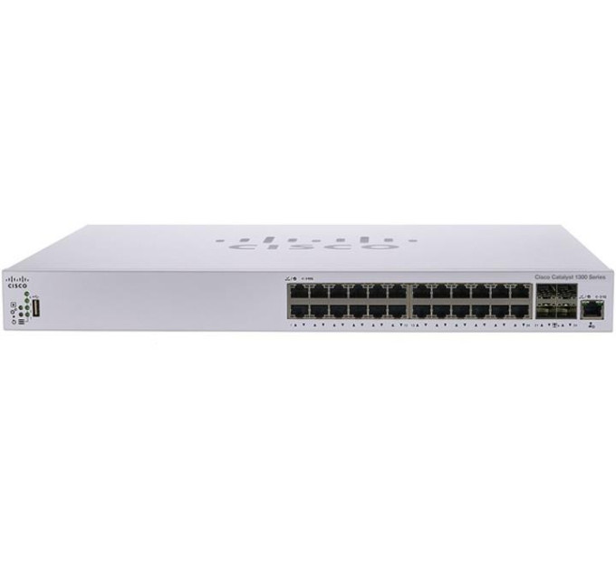 CISCO SB Комутатор Cisco Catalyst 1300 24x10GE, 4x10G SFP+ Shared