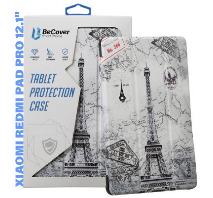 BeCover Чохол до планшета BeCover Smart Case Xiaomi Redmi Pad Pro 12.1'' Paris (711310)
