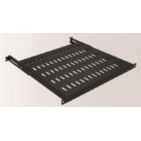Полиця MIRSAN19", 1U, регульована 500-600 мм, сіра