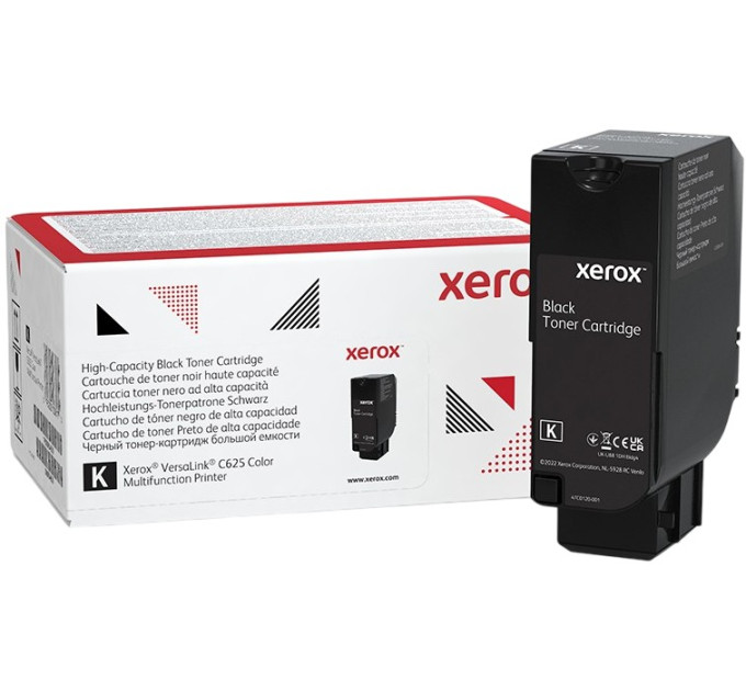 XEROX CHANNELS supplies Тонер картридж Xerox VL C625 Black (25 000 стор)