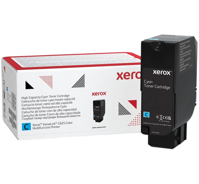 XEROX CHANNELS supplies Тонер картридж Xerox VL C625 Cyan (16 000 стор)