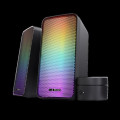 Trust Peripherals Акустична система Trust GXT 611 Wezz, USB/AUX,  RGB/Knob, чорний