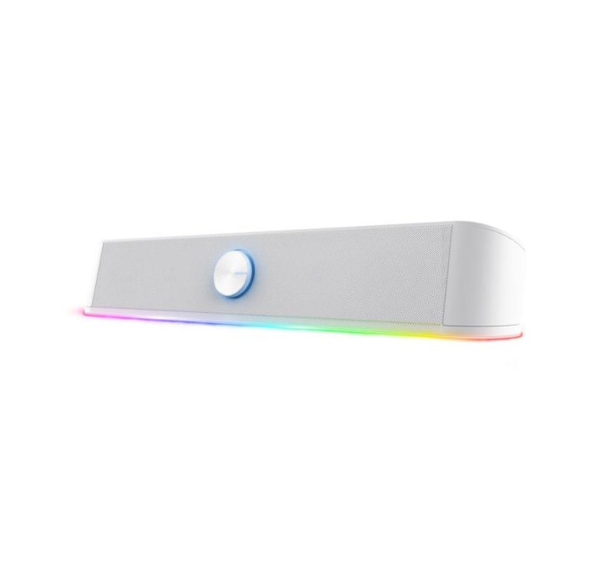 Trust Peripherals Акустична система Trust GXT 619 Thorne Саундбар, USB/AUX,  RGB, білий