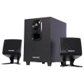 Microlab Акустична система MICROLAB M-108 2.1, 11W, mini-jack, чорний