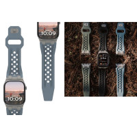 Ремінець UAG для Apple Watch Ultra 2/Ultra-49-45-44mm, Monarch, Cloud Blue/Titanium