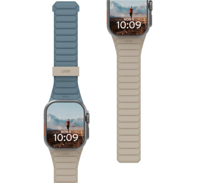UAG Ремінець UAG для Apple Watch Ultra 2/Ultra-49-45-44mm, Pathfinder, Dune/Cloud Blue