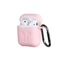 2E Mobile аccessories Чохол 2Е для AirPods (Gen 1-2, 2016-2019), Pure Color Silicone Imprint (3.0mm), рожевий світлий