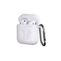 2E Mobile аccessories Чохол 2Е для AirPods (Gen 1-2, 2016-2019), Pure Color Silicone Imprint (3.0mm), білий