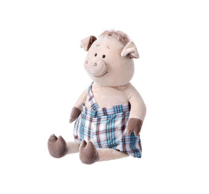 Same Toy М'яка іграшка Same Toy Свинка у комбінезоні 60см