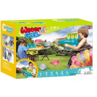 Іграшкова зброя Same Toy 3в1 Бластер м'ячик/сніг/вода 45см, бірюзовий