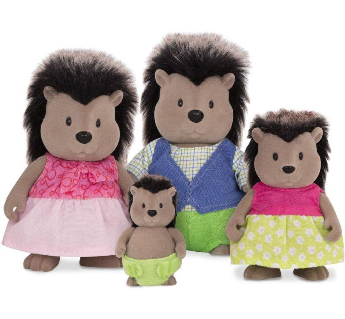 Li`l Woodzeez Набір фігурок Li'l Woodzeez Сім'я Дикобразів 4од