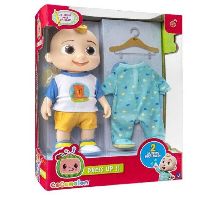 CoComelon Ігровий набір CoComelon Large Doll Одягни Джей Джея з аксесуарами