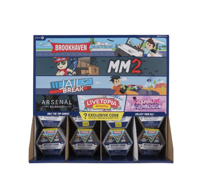 DevSeries Ігрова колекційна фігурка DevSeries Mystery Figures S3 в ас.