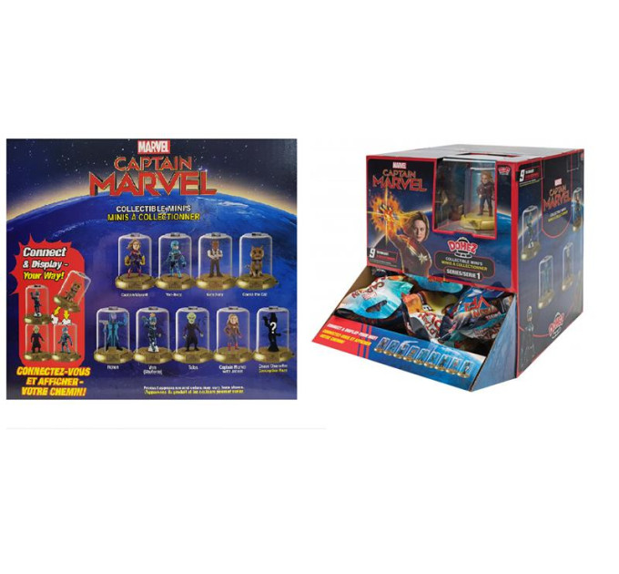 Fortnite Колекційна фігурка Domez Marvel's Captain Marvel, 1шт, в ас.