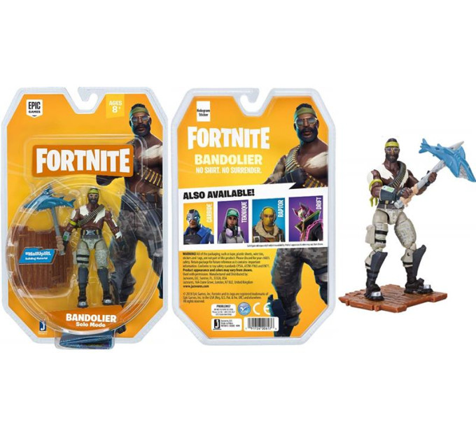 Fortnite Колекційна фігурка Fortnite Solo Mode Bandolier, 10см