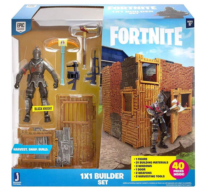 Fortnite Ігровий набір Fortnite Builder Set Black Knight з аксесуарами