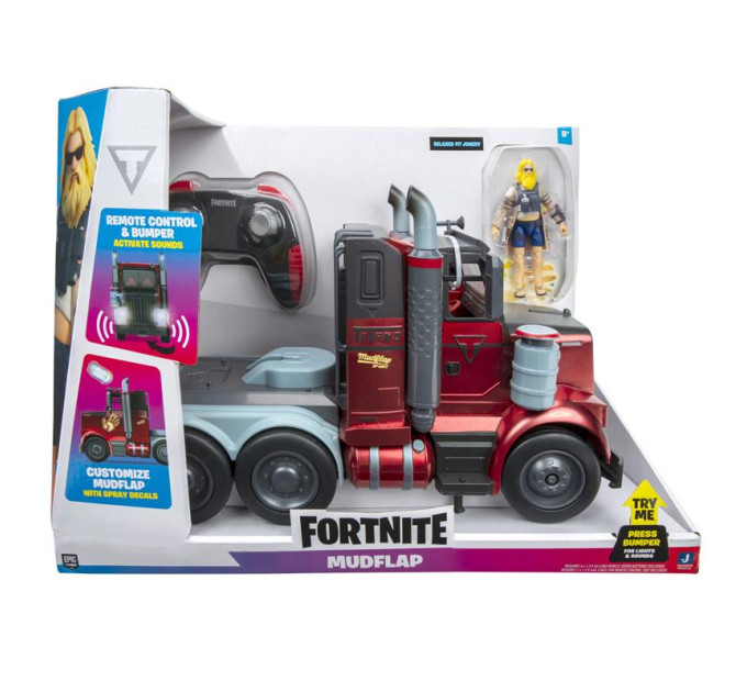 Fortnite Машинка на р/к Fortnite Deluxe Feature Vehicle RC Mudflap, Relaxed Fit Jonesy