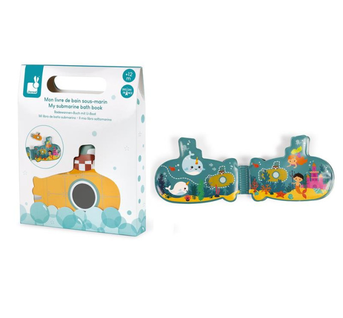 Janod Книга для купання Janod Субмарина