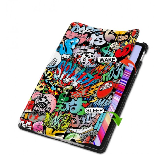 BeCover Чохол до планшета BeCover Smart Case Xiaomi Poco Pad 12.1" Graffiti (711569)