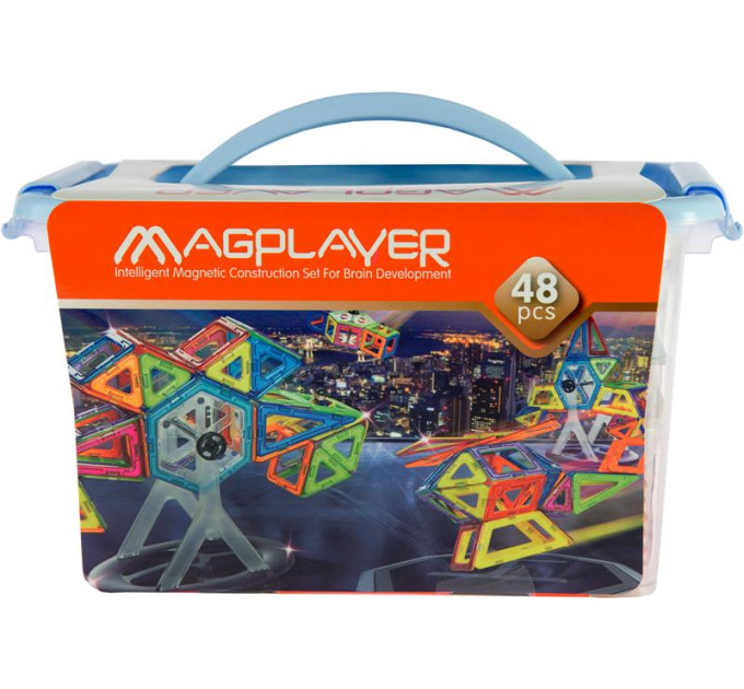 Magplayer Конструктор Magplayer магнітний набір 48ел