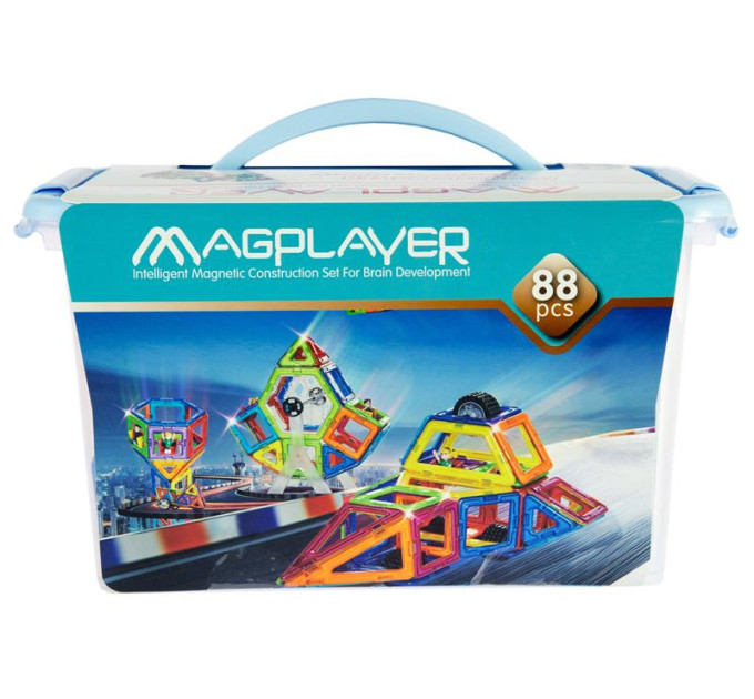 Magplayer Конструктор Magplayer магнітний набір 88ел