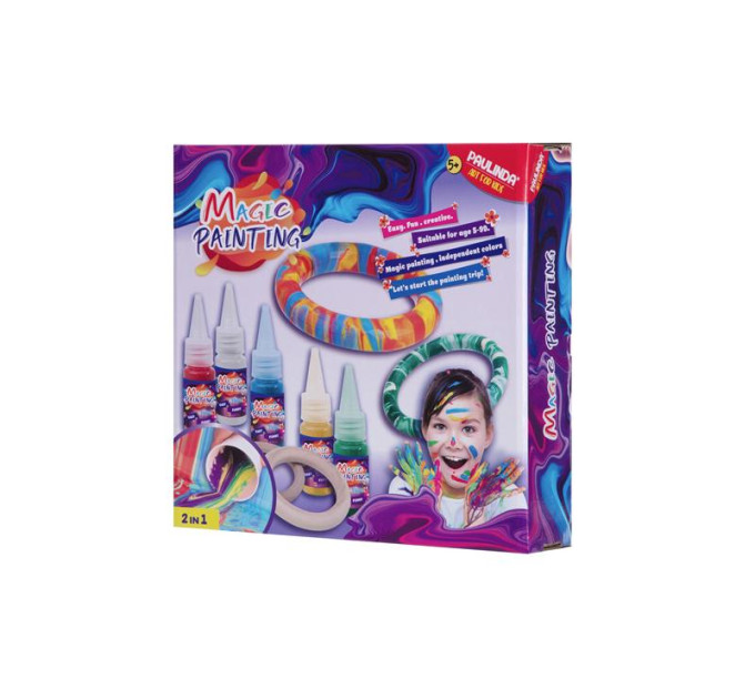 Paulinda Набір для творчості Paulinda Magic painting Чарівне малювання Браслети 2в1