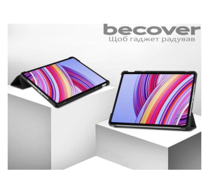 BeCover Чохол до планшета BeCover Smart Case Xiaomi Poco Pad 12.1" Red Wine (711565)