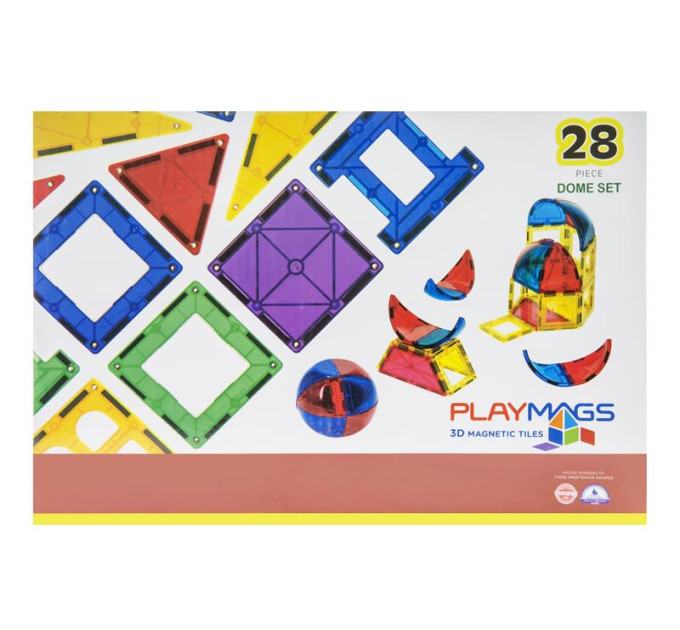 Magplayer Конструктор Playmags магнітний набір 28ел