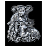 Набір для творчості Sequin Art Artfoil Silver Ягня 20*25см